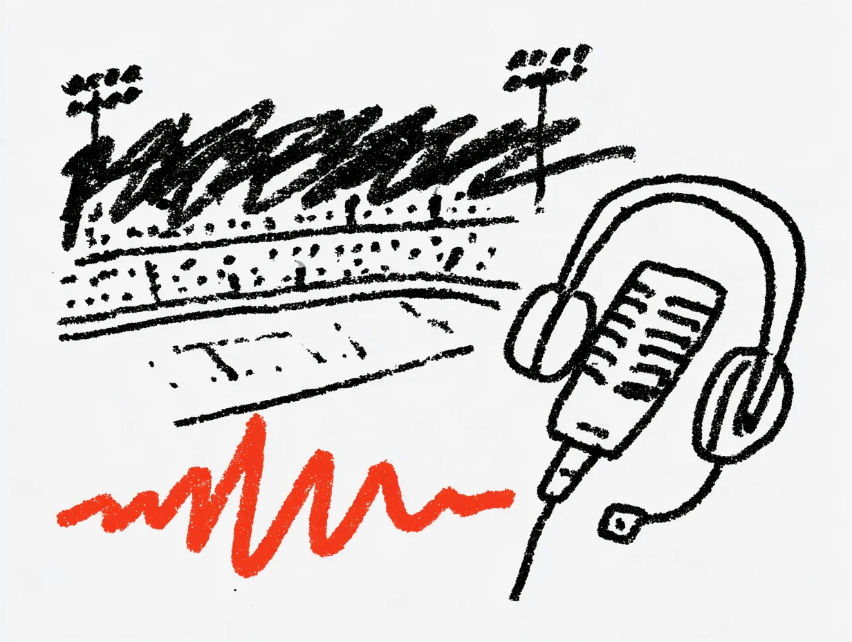 Stadium noise cancellation, audio separation technology, direct audio pickup, sports audio setup, AI STT accuracy