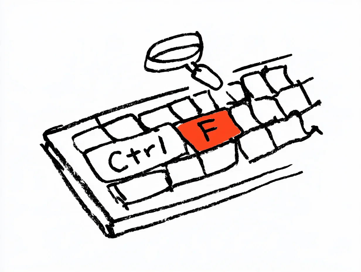 Ctrl+F, 정보 검색, 데이터 찾기, 키보드 단축키, 검색 효율성, 정보 필터링, 데이터 인덱싱