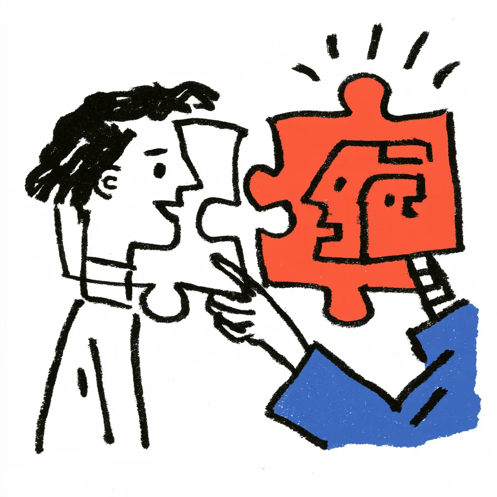 사람과 AI가 퍼즐 조각처럼 역할을 나눠 맞추는 하이브리드 운영